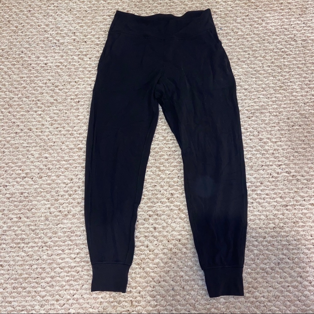 Black Lululemon Align Jogger 28in length